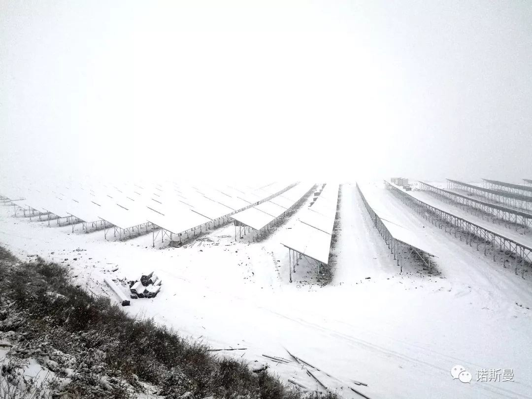 千面“蓝帆”迎傲雪，壮士战寒志更坚，渺万里层云，千山暮雪，只影天地间~(图9)